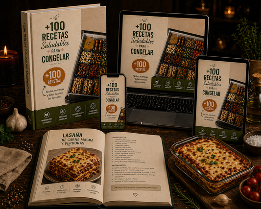 📦 Combo Freezer Pro 4x1: 4 Ebooks Con +160 Recetas + 6 Plantillas de Regalo 🎁